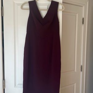 Maggy London burgundy dress